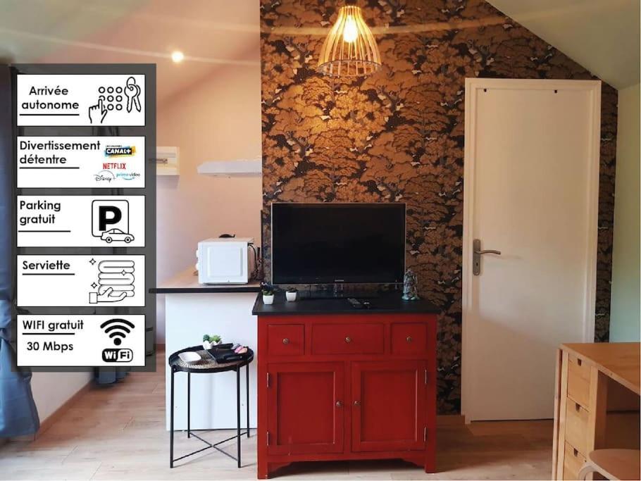 Japan House : Studio En Bois Zen - Wifi - Parking Gratuit Angoulême Zewnętrze zdjęcie